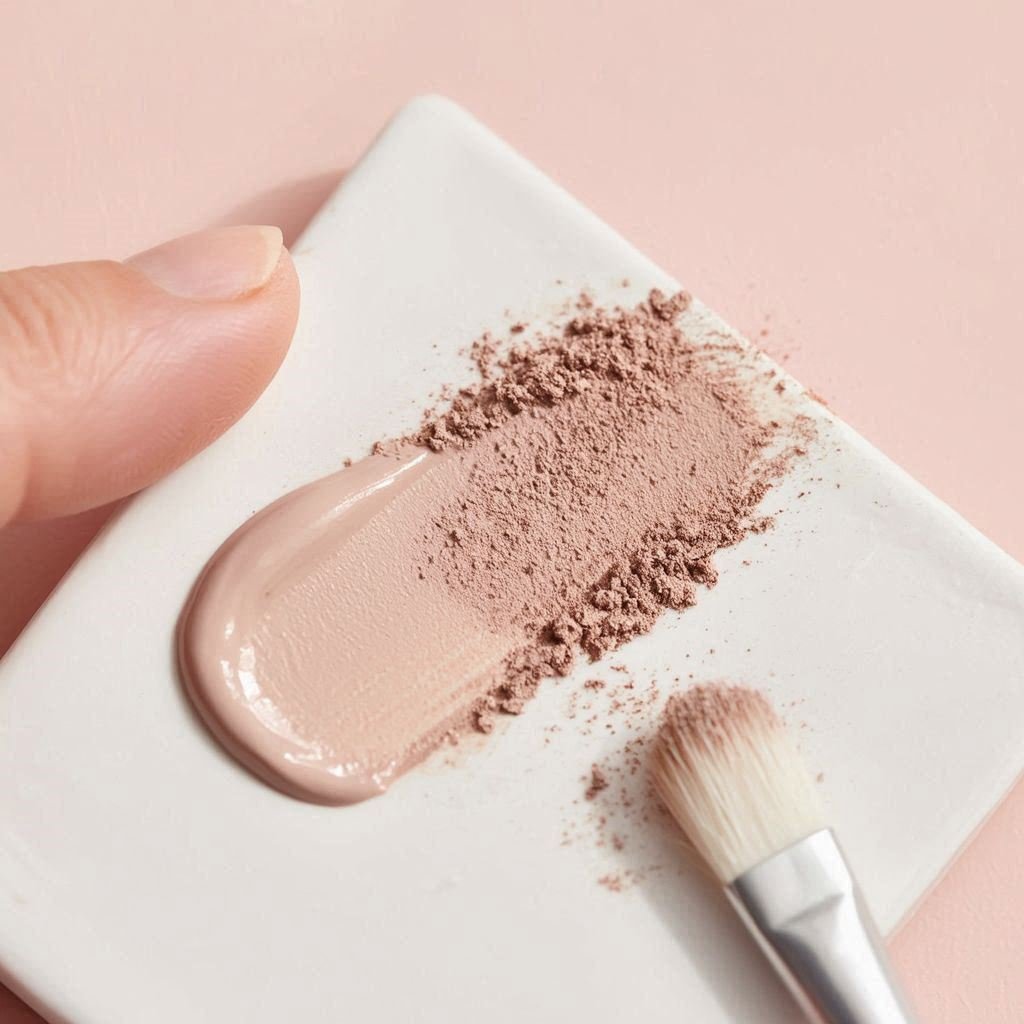 Cream to Powder Eyeshadow in a jar