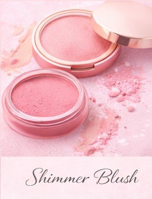 Shimmer Blush Hero